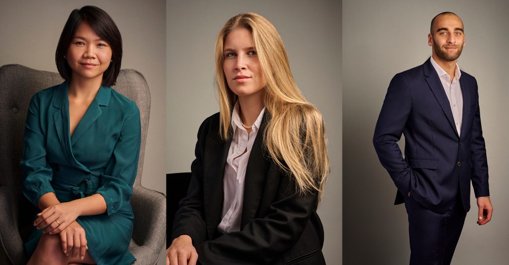Portrait corporate vs portrait LinkedIn — comparaison par un photographe corporate à Paris